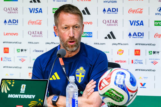 Head coach Graham Potter of the Swedish national football