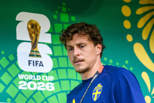Victor Nilsson Lindelöf of the Swedish national football