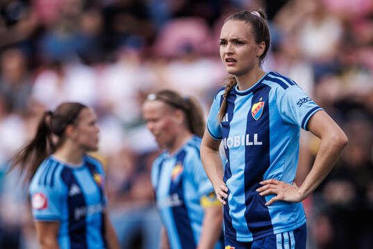 Djurgårdens Selma Larsen Svendsen deppar