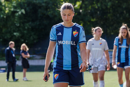 Djurgårdens Meja Staffansson deppar