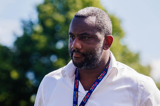 Djurgårdens sportchef Jean Balawo
