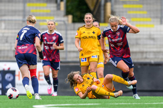 IFK Norrköpings Matilda Kristell och Rosengårds Tilde