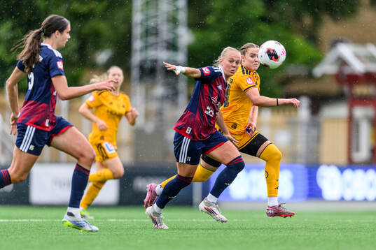 Rosengårds Molly Johansson och IFK Norrköpings Sigdis Eva