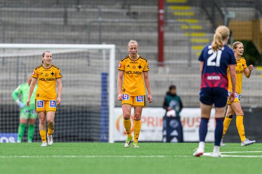 IFK Norrköpings Julia Karlernäs deppar