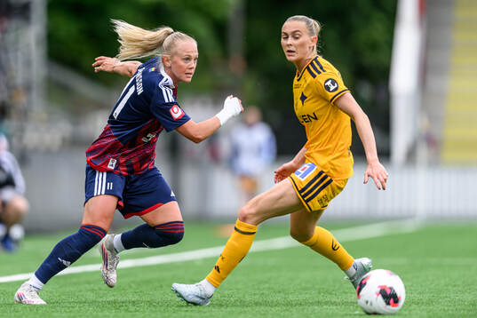 Rosengårds Molly Johansson och IFK Norrköpings Beatrice