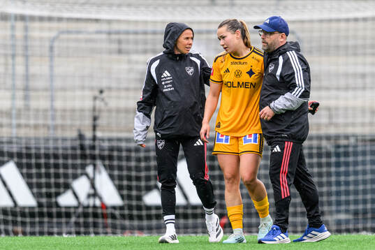IFK Norrköpings Jessica Wik, Paula Broddner Klingspor och