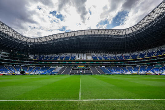General interior view of Estadio Monterrey