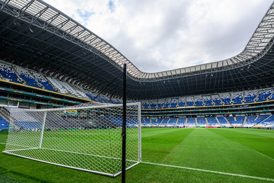 General interior view of Estadio Monterrey