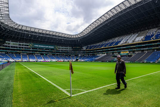 General interior view of Estadio Monterrey