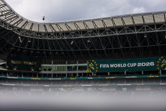 General exterior view of Estadio Monterrey