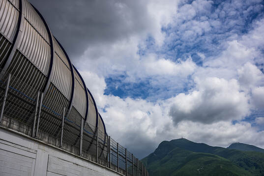 General exterior view of Estadio Monterrey