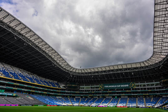 General interior view of Estadio Monterrey