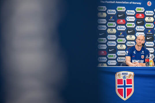 Brede Hangeland, player manager of the Norwegian national
