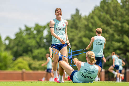 Jørgen Strand Larsen of the Norwegian national football