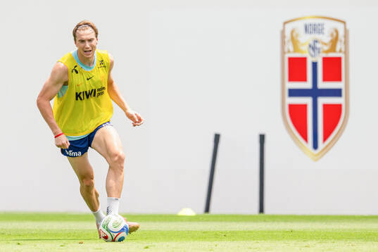 Kristian Thorstvedt of the Norwegian national football team