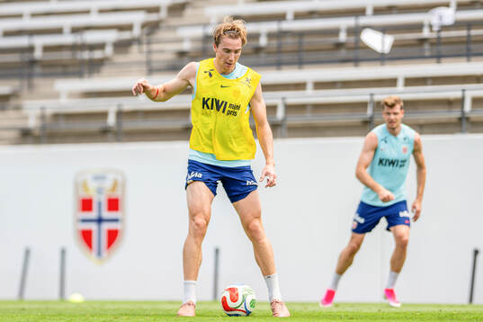 Kristian Thorstvedt of the Norwegian national football team