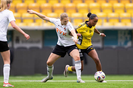 Enskedes Nora Boldt och Elfsborgs Stella Johansson