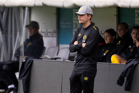 Elfsborgs tränare Benjamin Wallstén