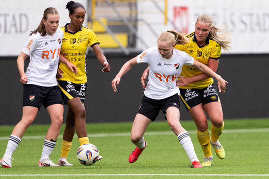 Enskedes Karla Krantz och Elfsborgs Alvida Grimvik