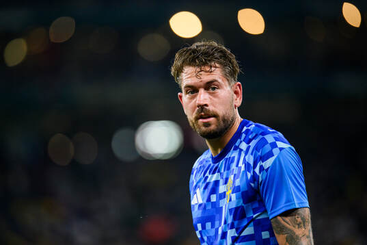 goalkeeper Kristoffer Nordfeldt of Sweden
