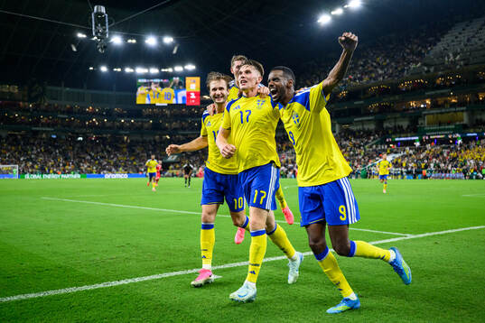 Benjamin Nygren, Alexander Bernhardsson, Viktor Gyökeres