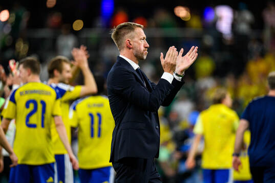 Head coach Graham Potter of Sweden
