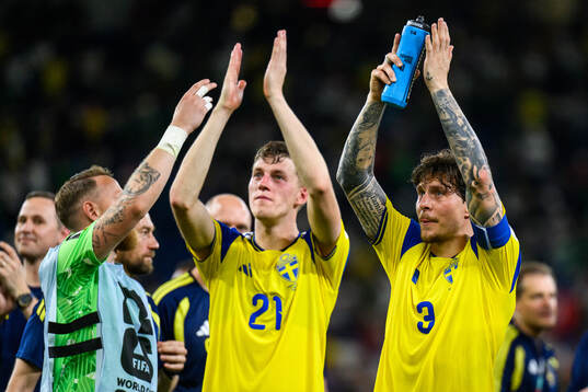 Alexander Bernhardsson and Victor Nilsson Lindelöf of