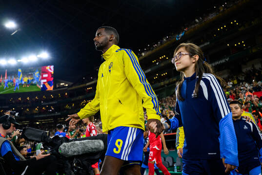 Alexander Isak of Sweden