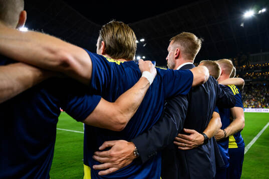 Head coach Graham Potter of Sweden