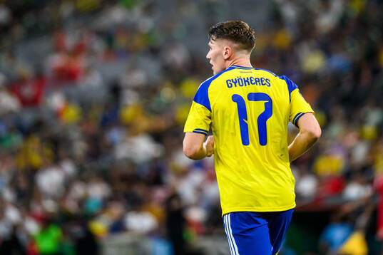 Viktor Gyökeres of Sweden