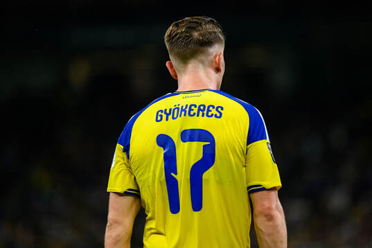 Viktor Gyökeres of Sweden