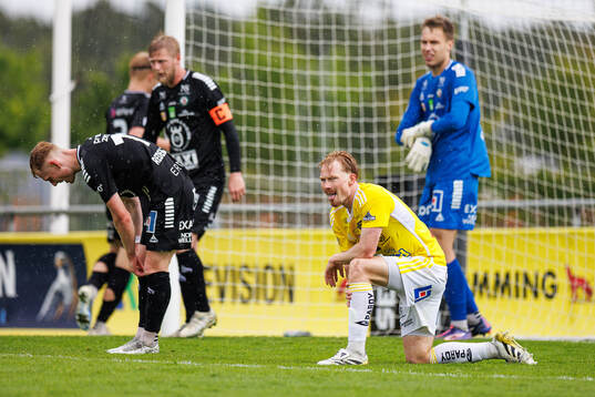 Falkenbergs Linus Borgström deppar