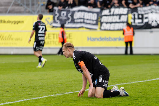 Örebros Victor Sandberg deppar