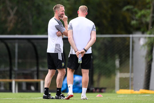 Head coach Graham Potter of the Swedish national football
