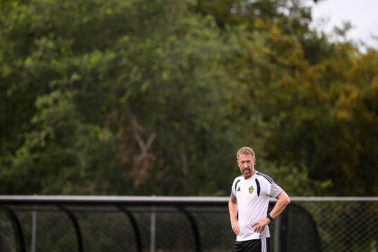 Head coach Graham Potter of the Swedish national football