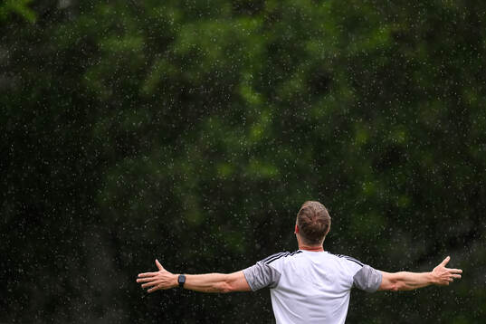 Head coach Graham Potter of the Swedish national football