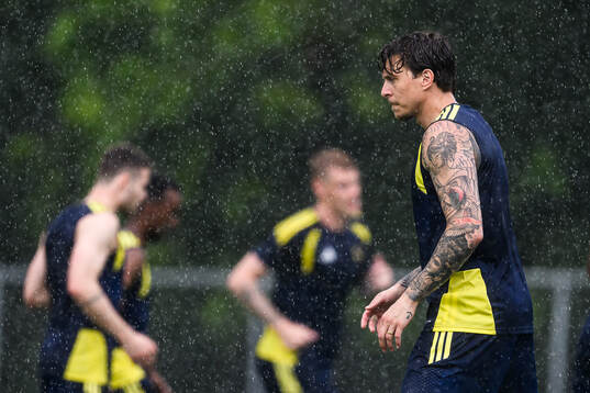 Victor Nilsson Lindelöf of the Swedish national football