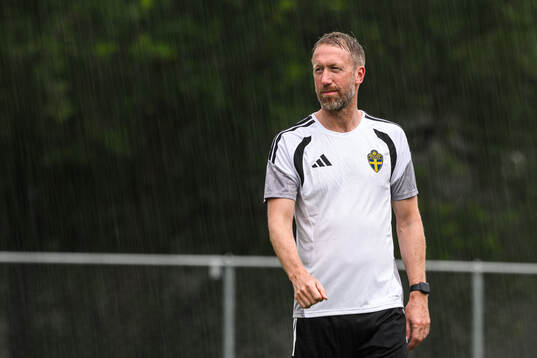 Head coach Graham Potter of the Swedish national football
