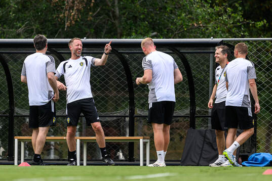 Head coach Graham Potter of the Swedish national football