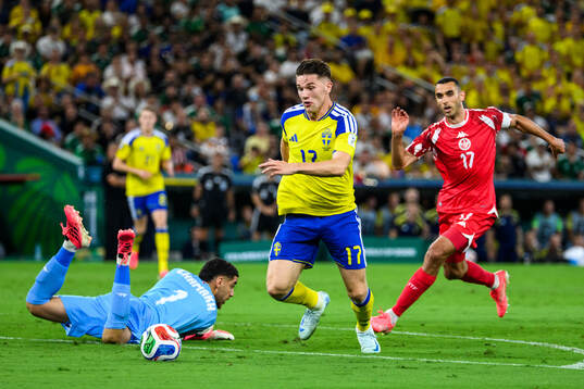 Viktor Gyökeres of Sweden