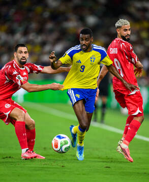 Alexander Isak of Sweden