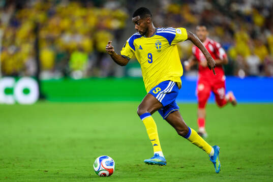 Alexander Isak of Sweden