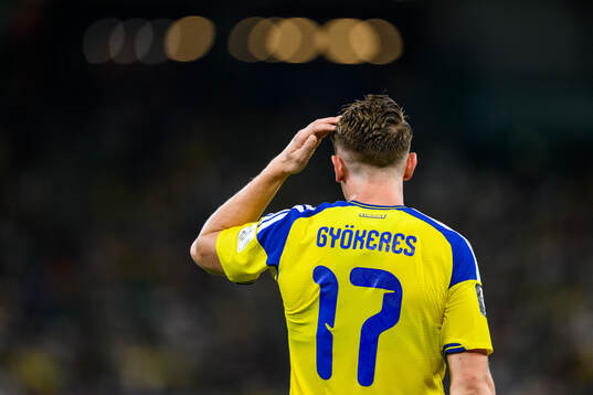 Viktor Gyökeres of Sweden