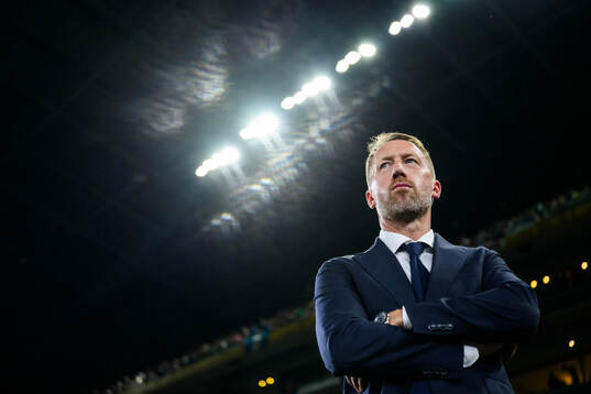 Head coach Graham Potter of Sweden