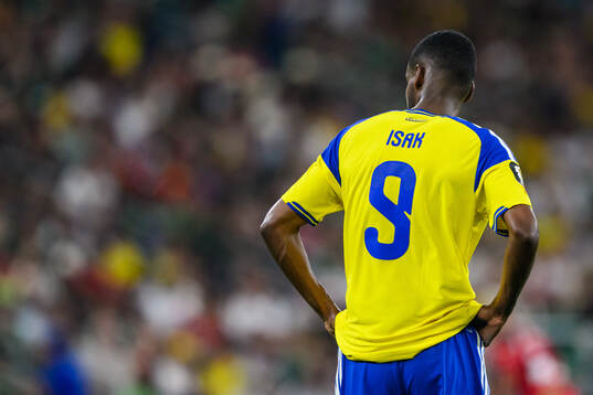 Alexander Isak of Sweden
