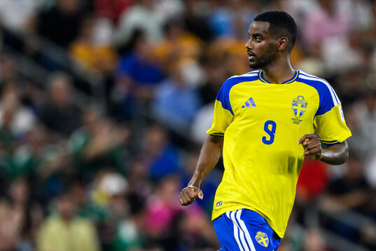 Alexander Isak of Sweden