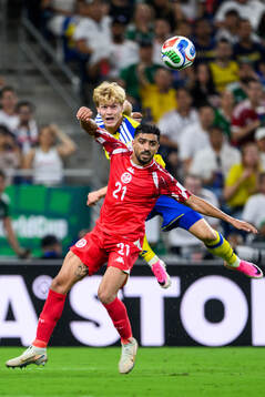Mohamed Amine Ben Hmida of Tunisia and Lucas Bergvall of