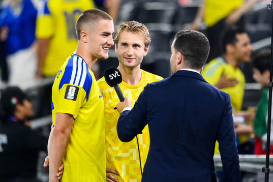 Gustaf Lagerbielke and Benjamin Nygren of Sweden in SVT’s