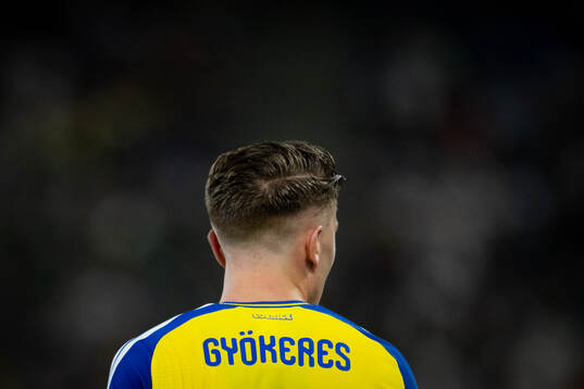 Viktor Gyökeres of Sweden