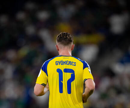 Viktor Gyökeres of Sweden